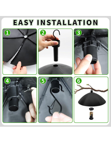 Baffle a Prueba de Ardillas TCBWFY 45.72 cm 2 Piezas