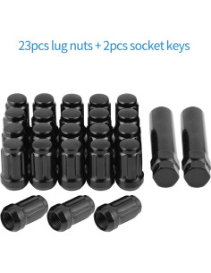 Tuercas de Rueda Acorn ChnewAuto 1/2x20 23 Piezas 35mm 2