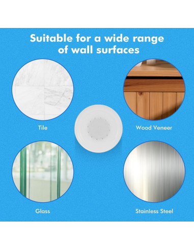 Soporte Magnético para Control Remoto Autoadhesivo 10 Pcs