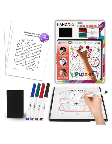 Kit de Trazado de Rompecabezas HandMoto - Actividades Preescolar