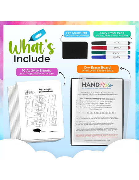 Kit de Trazado de Rompecabezas HandMoto - Actividades Preescolar