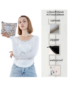 Bolsa Cosmética WZMPA Dr Who 25x18cm Impermeable 2