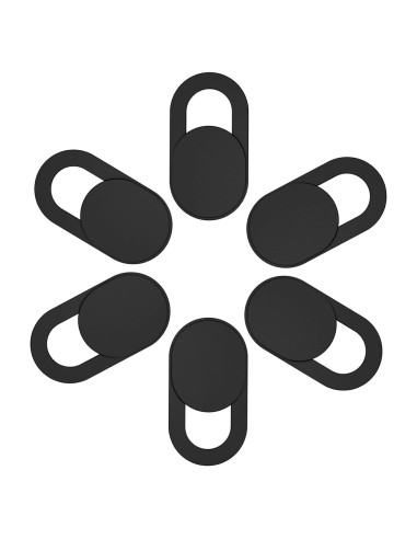 Paquete de 6 cubiertas deslizantes para webcam NANLANFAN