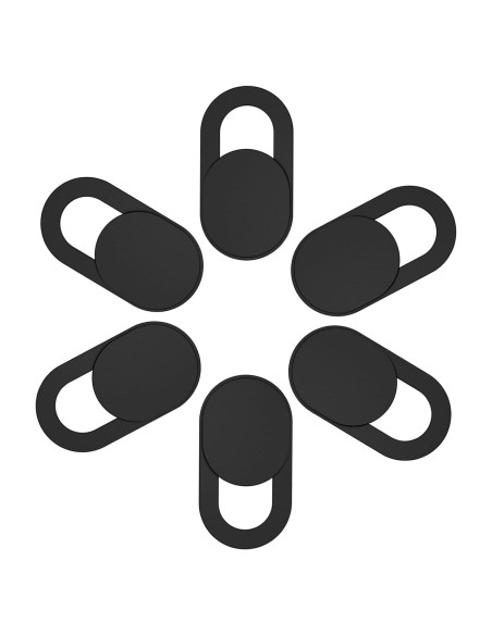 Paquete de 6 cubiertas deslizantes para webcam NANLANFAN