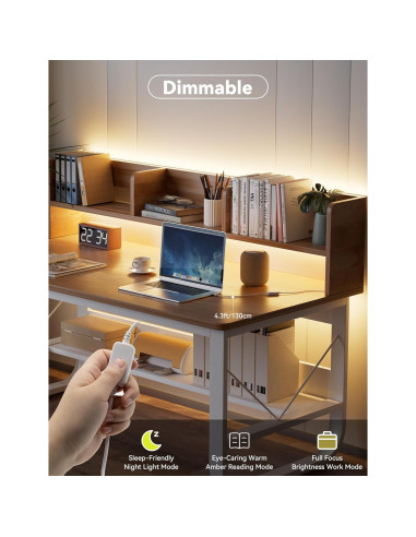 Tira LED COB MIWISE 2m 2700K USB Dimerizable Táctil