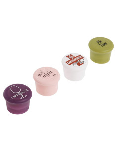 Tapones de Vino CapaBunga Set de 4 Silicona Reutilizables