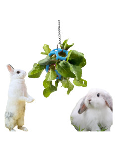 Pelota de Golosinas para Conejos Homedy 9cm Azul