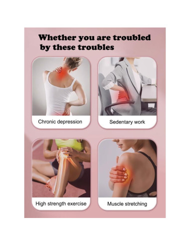 Bola de Masaje AKOAK 8.5cm PVC Verde Neón para Relajación