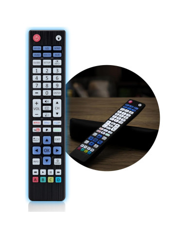 Control Remoto Universal Retroiluminado UltraPro 80830 para TV