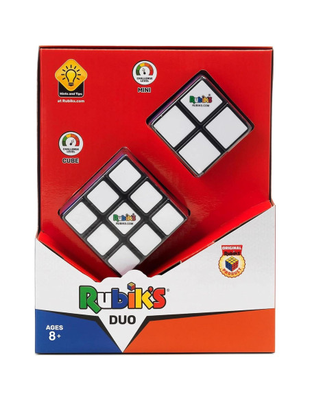 Conjunto Cubos Rubik 3x3 y 2x2 - Juguete Infantil 8+