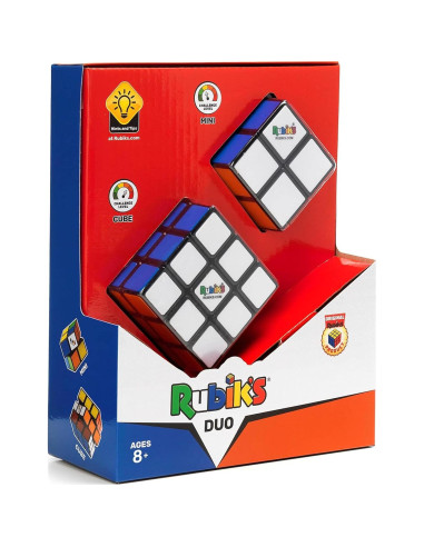 Conjunto Cubos Rubik 3x3 y 2x2 - Juguete Infantil 8+
