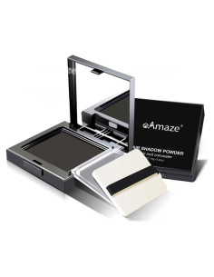 Polvo Sombra para Cabello eAmaze 12g Negro - Retoque Raíces Canosas