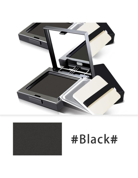 Polvo Sombra para Cabello eAmaze 12g Negro - Retoque Raíces Canosas