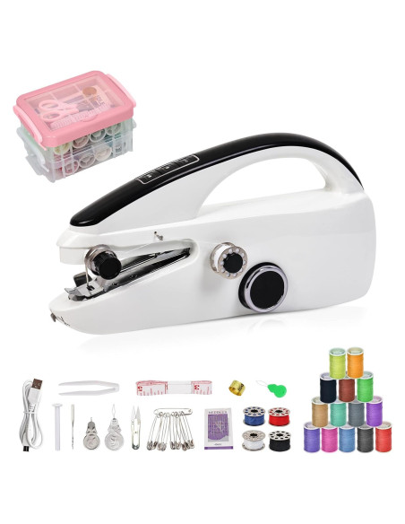 Máquina de Coser Portátil CRYSNATM Kit de Costura A