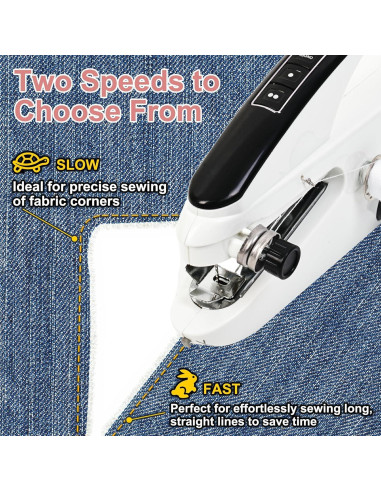 Máquina de Coser Portátil CRYSNATM Kit de Costura A