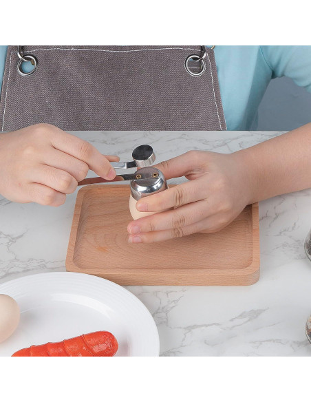 Cortador de Huevos SHIDOW de Acero Inoxidable Manual 10.5cm