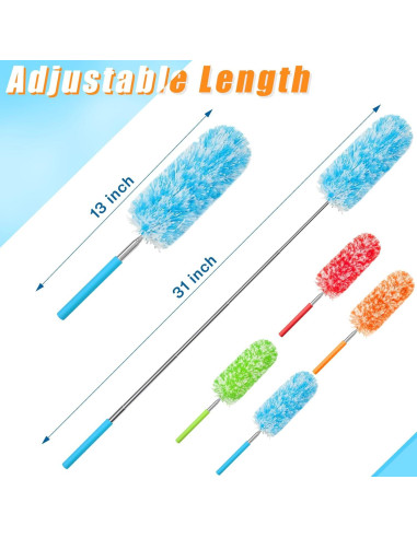 Plumero Extensible de Microfibra Tanlade 36 Pcs 33-79 cm