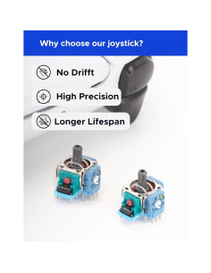 Reemplazo Joystick Benseager para Controlador PS5 - 4 Piezas 2