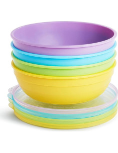 Set de Alimentación para Bebés Munchkin Love-a-Bowls 10 Piezas 2