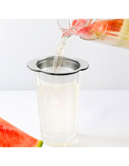 Colador de Acero Inoxidable Antrader 11.68 cm Drenaje Rápido