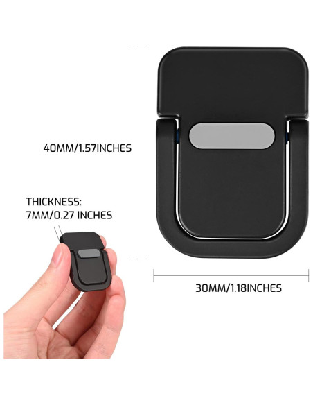 Soporte Plegable para Laptop Tofun Negro - Elevador Teclado