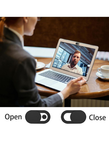 Paquete de 6 cubiertas deslizantes para webcam NANLANFAN