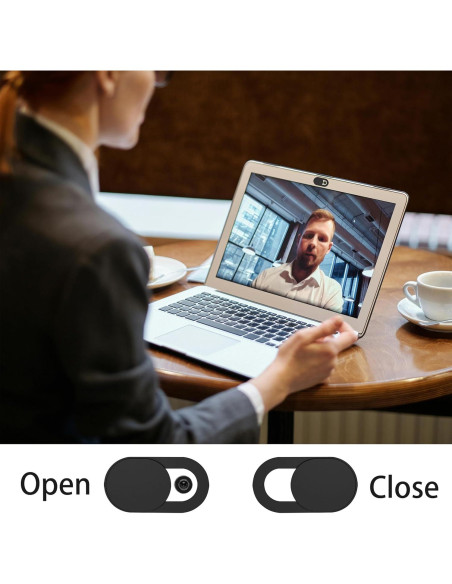 Paquete de 6 cubiertas deslizantes para webcam NANLANFAN