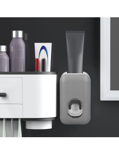 Dispensador Automático de Pasta de Dientes Hilitand Gris 2