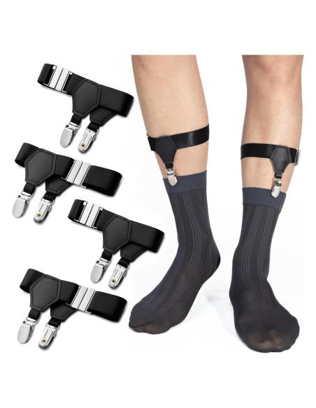 Suspensores de Medias Stay Gent para Hombres - Ajustables y Antideslizantes Suspensores de Medias Stay Gent para Hombres - Ajustables y Antideslizantes
