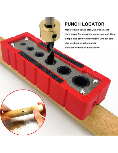 Guía de Taladro Portátil Yuecoom de Acero 3-13mm