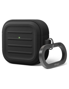 Funda elago Armor para AirPods 4 - Resistente a golpes, Negro