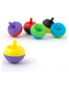 Trompos Giratorios Tippy Entervending - 25 Pcs - Juguetes de Fiesta