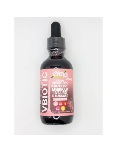 Probiotico Vaginal Clean Nutraceuticals 1300mg Gotas Líquidas
