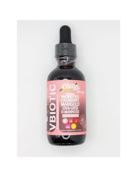 Probiotico Vaginal Clean Nutraceuticals 1300mg Gotas Líquidas