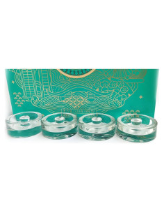 Kit de Fermentación KUNNV 4 Piezas para Tarros Mason 7 cm