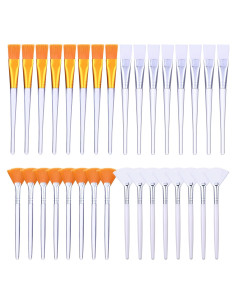 Conjunto de 32 Brochas Faciales Honeydak - Nylon, 15-17 cm
