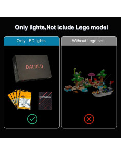 Kit de Iluminación LED para Lego 77048 Animal Crossing 2