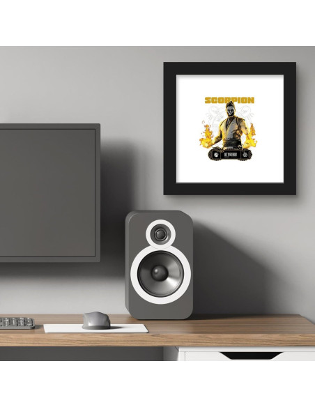 Arte de Pared enmarcado Trends International Mortal Kombat Scorpion 30.48 cm