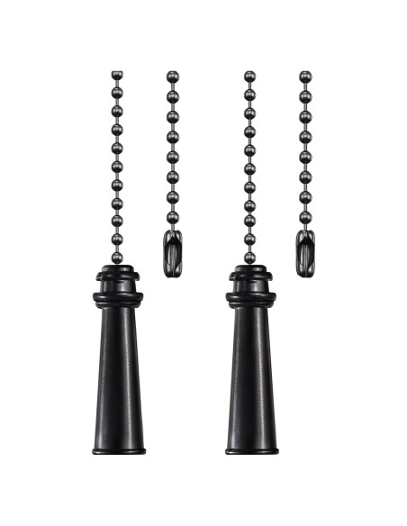 Cadenas de Tirar para Ventilador de Techo Dotlite 30cm Negras
