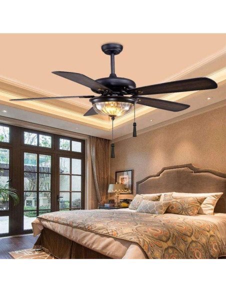 Cadenas de Tirar para Ventilador de Techo Dotlite 30cm Negras