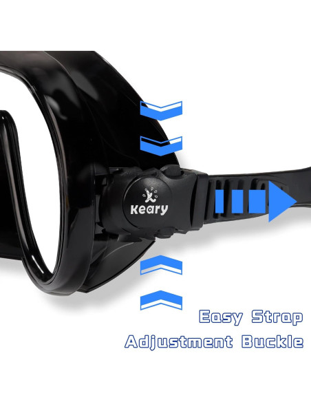 Gafas de natación Keary Adult Swim con cubierta nasal - Unisex Gafas de natación Keary Adult Swim con cubierta nasal - Unisex