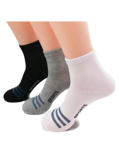 Calcetines Deportivos de Algodón LOTUS para Mujeres - 3 Pares