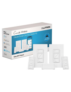 Kit Regulador Inteligente Lutron Caseta Original 150W con Hub