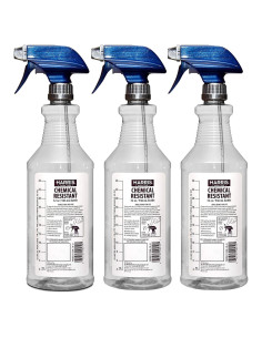 Botellas de Spray HARRIS 32oz Resistentes a Químicos - Paquete de 3