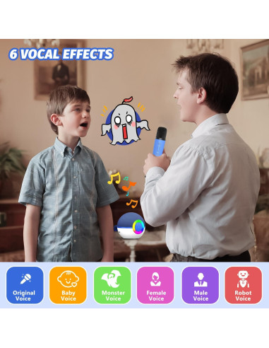 Máquina de Karaoke Mini Mgaolo T97 Bluetooth 5.3 con 2 Micrófonos