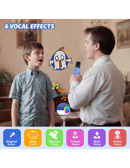 Máquina de Karaoke Mini Mgaolo T97 Bluetooth 5.3 con 2 Micrófonos