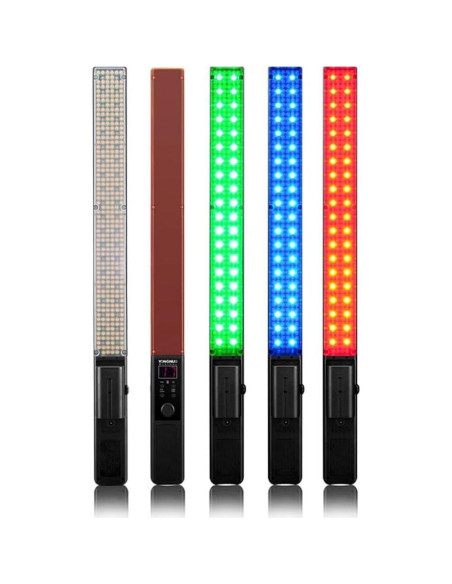 Luz de Video LED YONGNUO YN360 RGB 3200K-5600K con Soporte 190cm Luz de Video LED YONGNUO YN360 RGB 3200K-5600K con Soporte 190cm