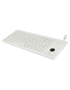Teclado UltraSlim Cherry G84 con Trackball Óptico 83 Teclas