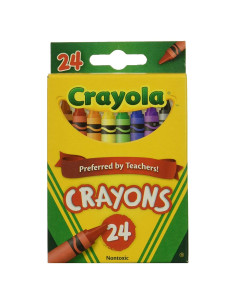 Ceras a Granel Crayola 48 Cajas 24 Colores Variados