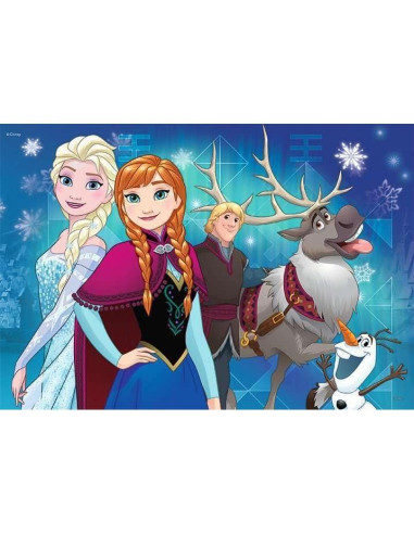 Rompecabezas Ravensburger Frozen 2x24 Piezas para Niños